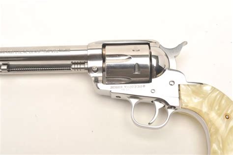 Ruger Vaquero 45 Colt With Extra 45 Acp Cylinder 58 81210 55 Bbl Polished Stainless Finish