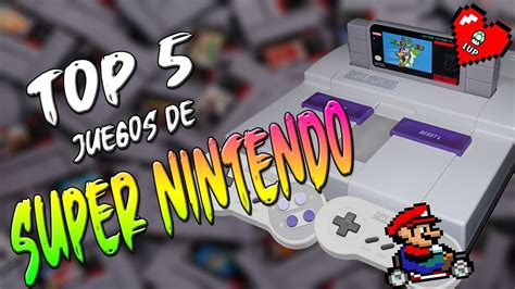 Top 5 Juegos Mas Chidos De Super Nintendo Snes El Netolevel Youtube