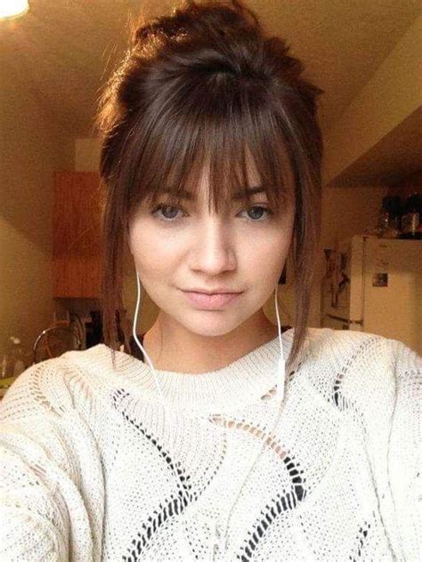 Cute hairstyles to do with bangs. 20 Best of Cute Long Hairstyles With Bangs