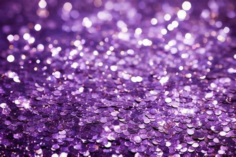 Premium Ai Image Purple Glitters Are A Great Way To Add A Touch Of