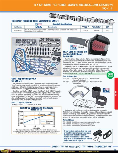 2016 Trick Flow Catalog By Fabre Australia Issuu