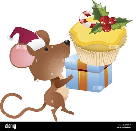 Holiday Mouse Clip Art Stock Vector Image And Art Alamy