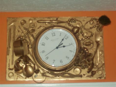 Junk Clock · A Clock · Decorating On Cut Out Keep · Creation By