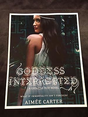 The Goddess Series By Aimee Carter St Edition Signed By