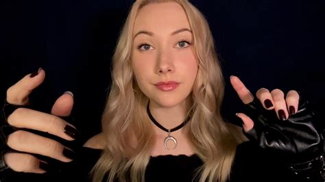 asmr hypnotizing hand movements and whispers for deep sleep ☠️ youtube