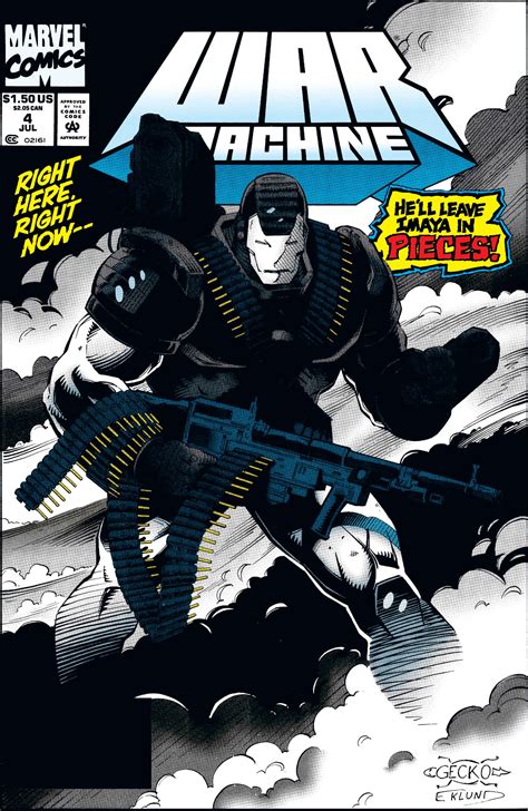 War Machine 1994 4 Comic Issues Marvel