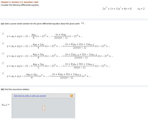 Solved Consider The Following Differential Equation Y Chegg Com