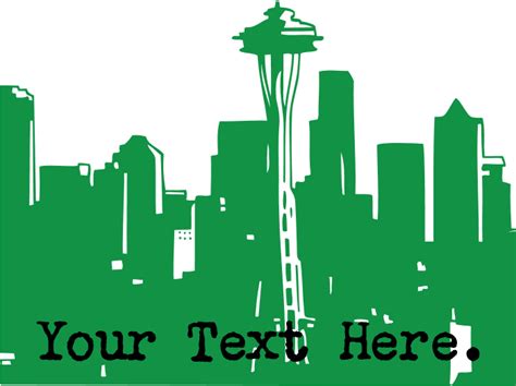 Download Seattle Skyline Sweater Png Image With No Background