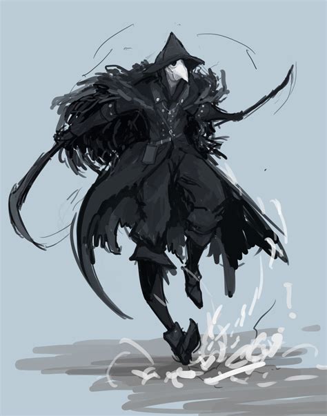 A Particularly Soulful Blog Jubeikamieileen The Crow Bloodborne Art