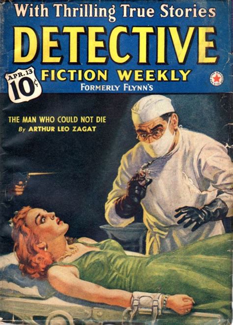 Detective Fiction Weekly April 13 1940 Pulp Fiction Novel Pulp Novels Detective Novels