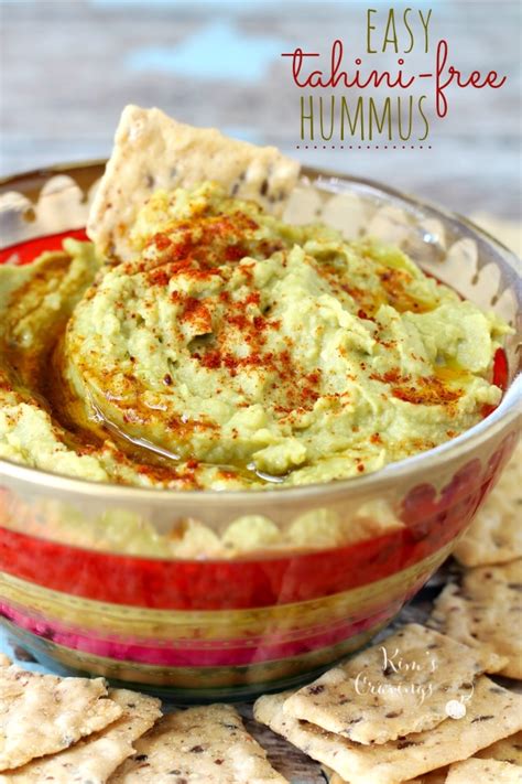 Maybe you would like to learn more about one of these? Easy Tahini-Free Hummus - Kim's Cravings