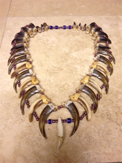 Real Grizzly Bear Claw Necklace