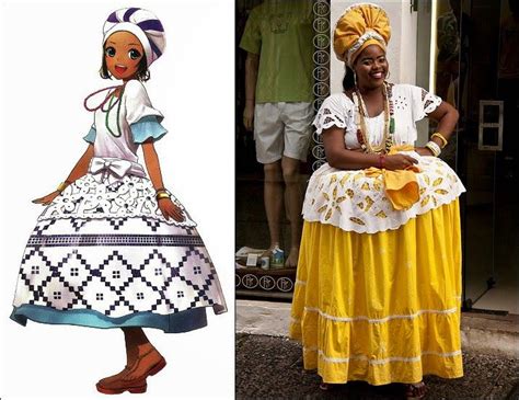 Baiana Brazilian Traditional Clothing In 2019 Brazil Costume