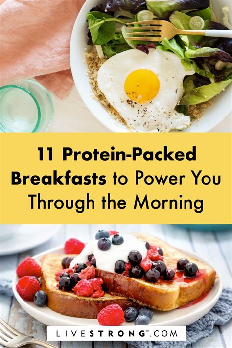 11 Protein Packed Breakfasts To Power You Through The Morning In 2020 Healthy Breakfast