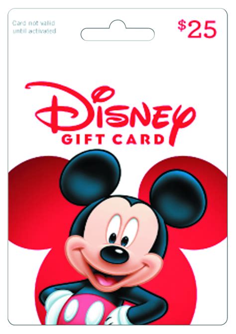 Disney 25 T Card In 2020 Disney T Card Disney