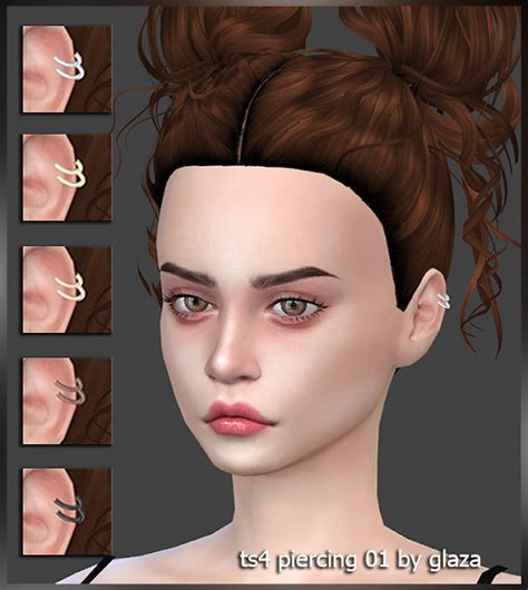 Piercing 01 At All By Glaza Sims 4 Updates