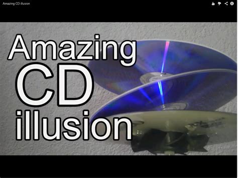 Amazing Cd Illusion Instructables