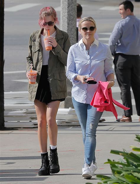 Reese Witherspoon With Her Daughter Out In Brentwood 19 Gotceleb