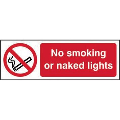 No Smoking Or Naked Lights Sign Non Adhesive Rigid Mm Pvc Board My XXX Hot Girl