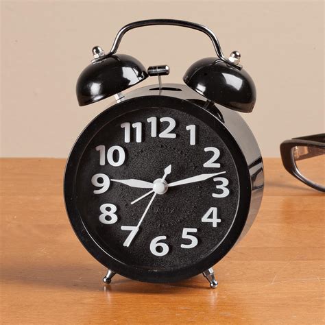 Retro Style Twin Bell Alarm Clock Retro Alarm Clock Walter Drake