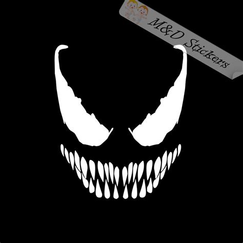 2x Venom Vinyl Decal Sticker Different Colors And Size For Carsbikeswi