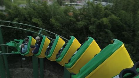 The Dragon Roller Coaster On Ride Pov Legoland Florida Youtube