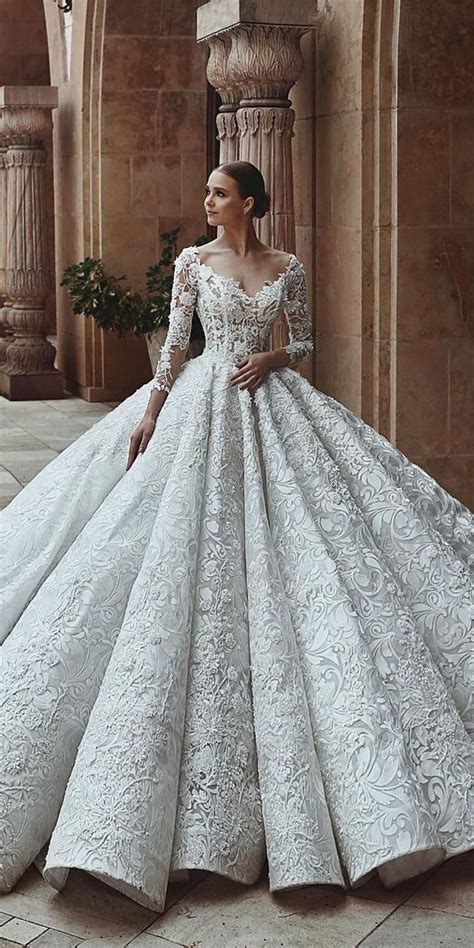 24 Lace Ball Gown Wedding Dresses You Love Wedding Dresses Guide