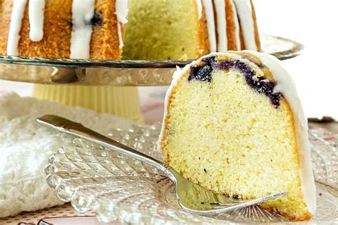 Blueberry Lemongrass Pound Cake Nancie Cake