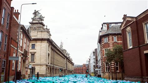 Thousands Strip Naked To Go Blue In Hull Uk News Sky News
