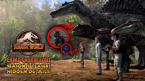 Official Trailer Breakdown Season 5 Camp Cretaceous Jurassic World