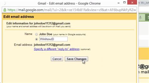 How To Change Your Name On Gmail 5 Steps With Pictures