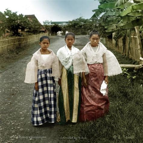 Girls On Ermita Early 20th Century Rphilippines