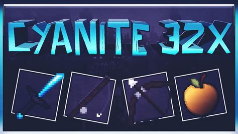 Minecraft Pvp Texture Pack Cyanite 32x Youtube