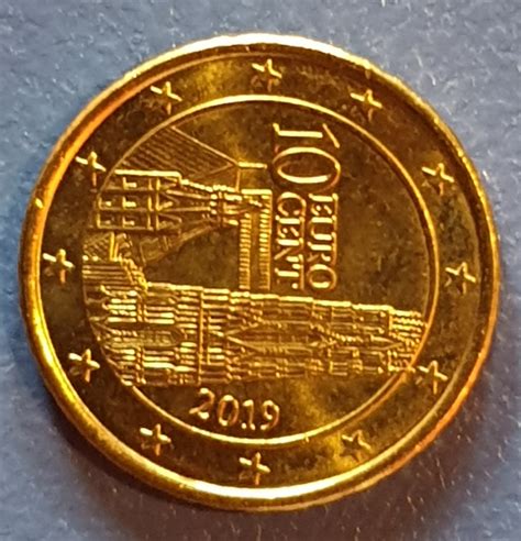 10 Euro Cent 2019 Euro 2010 2019 Austria Coin 45222