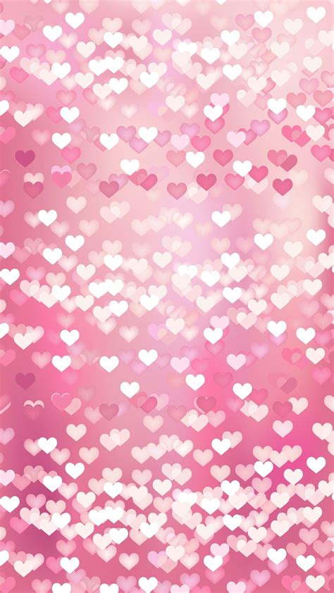 🔥 Free Download Pink Hearts Wallpaper Backgrounds Iphone Wallpaper