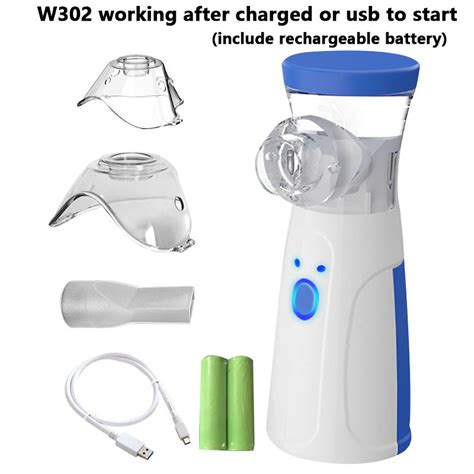 Inhaler For Asthmatic Inhaler Nose Inhaler Sex ☜phlife Rechargeable Portable Nebulizer Handheld