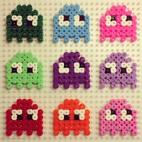 Pacman hama beads by paddywaxdesign (With images) | Hama beads design