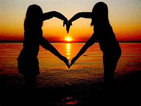 Silhouette Photography Heart Shadow Pictures Bff Pictures Sunset