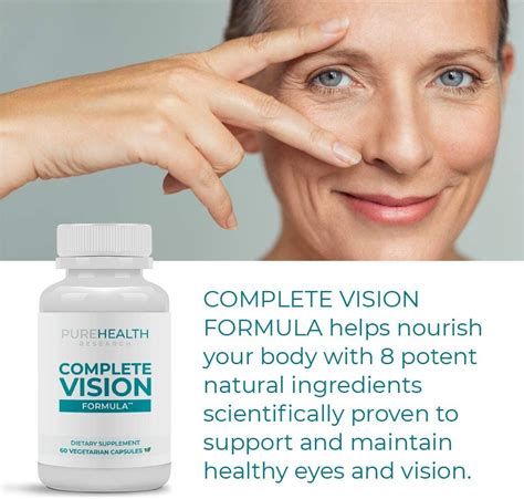 Complete Vision Formula By Purehealth Research Non Gmo 8 Natural