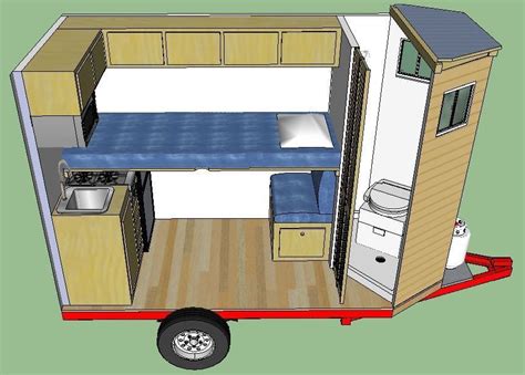 Pin By Oleg On Cargo Trailer Conversion Tiny House Design Tiny House