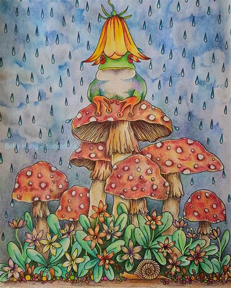 Daydreams By Hanna Karlzon Colorful Art Coloring Book Art Gingko Art