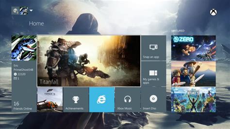 Xbox One November System Update Introduceert Dashboard Themas Power