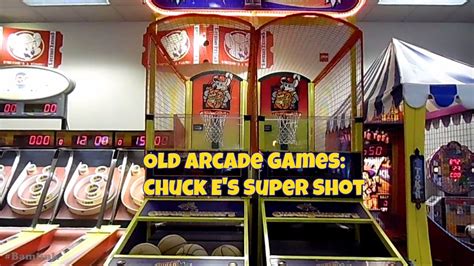 Chuck E Super Shot Chuck E Cheeses Old Arcade Games Youtube