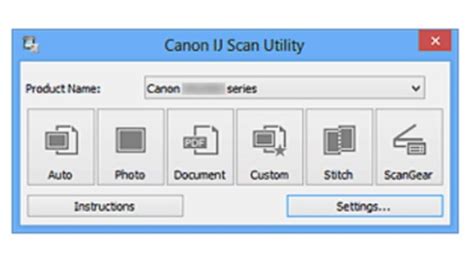 Select the checkbox of the product you want to use. Canon IJ Scan Utility Software Download ~ Canon Support ...