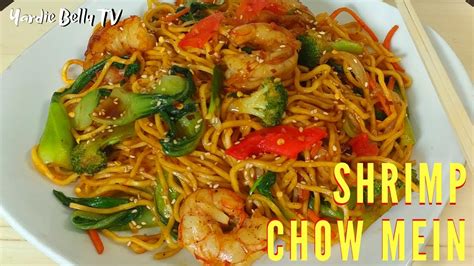 🔴how I Make Shrimp Chow Mein Live Cooking Youtube