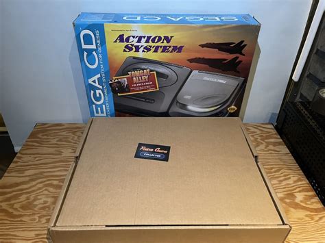 Sega Cd Console Tomcat Alley Action System Pack Cib Ntsc Retro Game