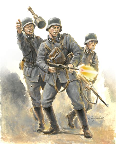 Italeri Wwii German Infantry