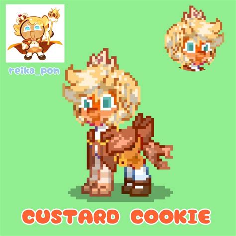 Custard Cookie° Pony Town Skin Idea 💡🍪 Oyster Cookies Custard