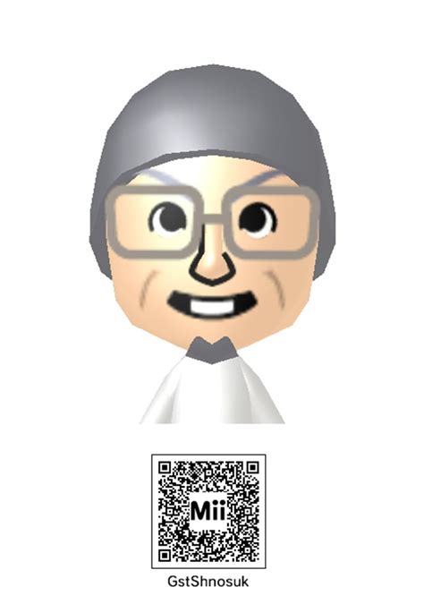 ghost shinnosuke mii qr code by robbieraeful on deviantart