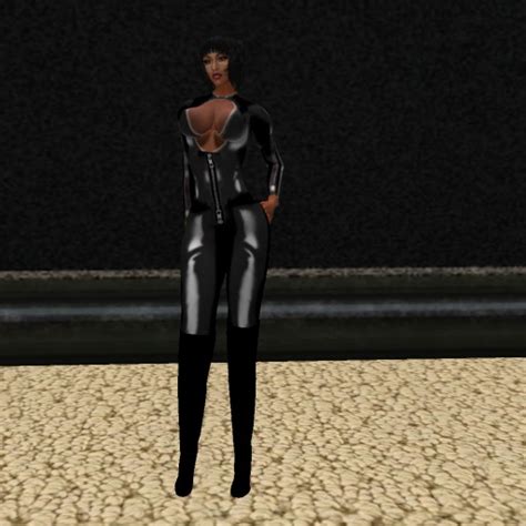 Second Life Marketplace Latex Black